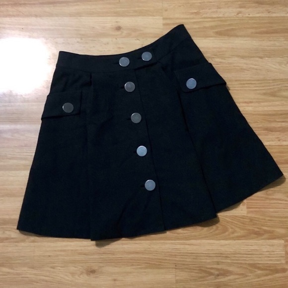 Anthropologie Dresses & Skirts - Anthro elevenses Button Front Skirt